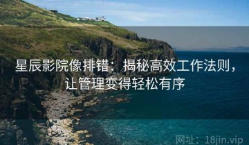 星辰影院像排错：揭秘高效工作法则，让管理变得轻松有序