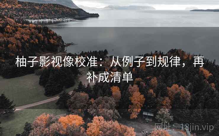 柚子影视像校准：从例子到规律，再补成清单