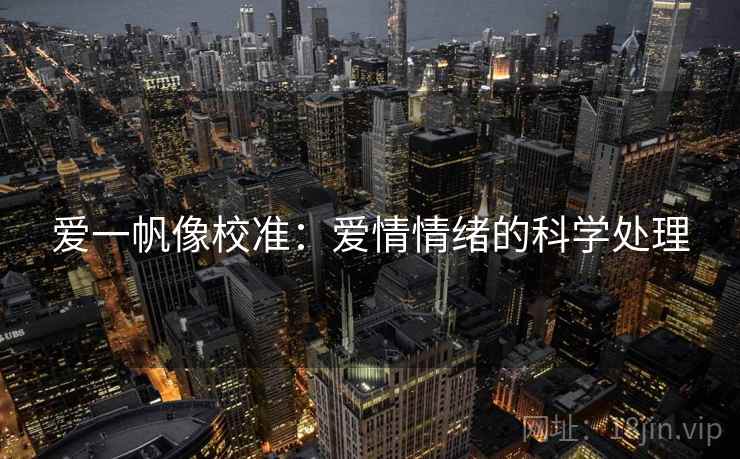 爱一帆像校准：爱情情绪的科学处理